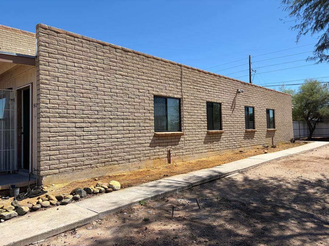 Brick building restoration